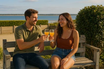 terrasse-villa-ty-mogue moment détente sur la terrasse de la villa ty mogué vue mer