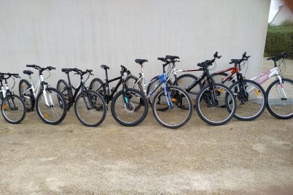 vélos à dispo pour toute la famille Vélos de la Villa Ty Mogué